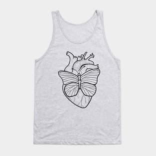 Butterfly heart Tank Top